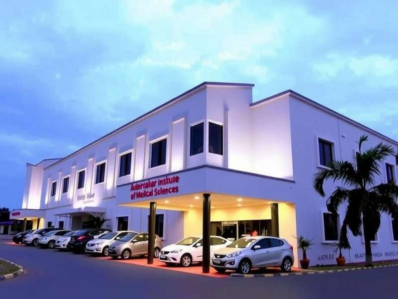 Hospital building exterior